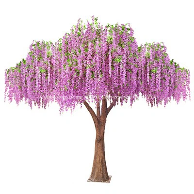 Umjetna divovska wisteria cvjetna stabla