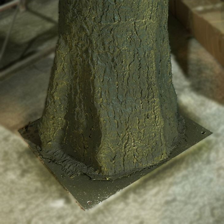 Fake Plastic Ficus Tree