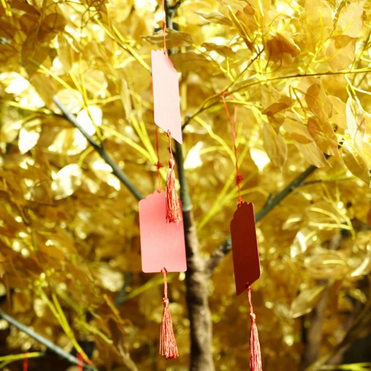 Giant Artificial Wishing Golden Banyan Tree