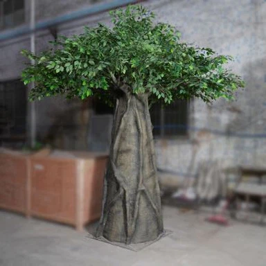 Debelo Fiberglass Trunk umjetno Banyan Tree