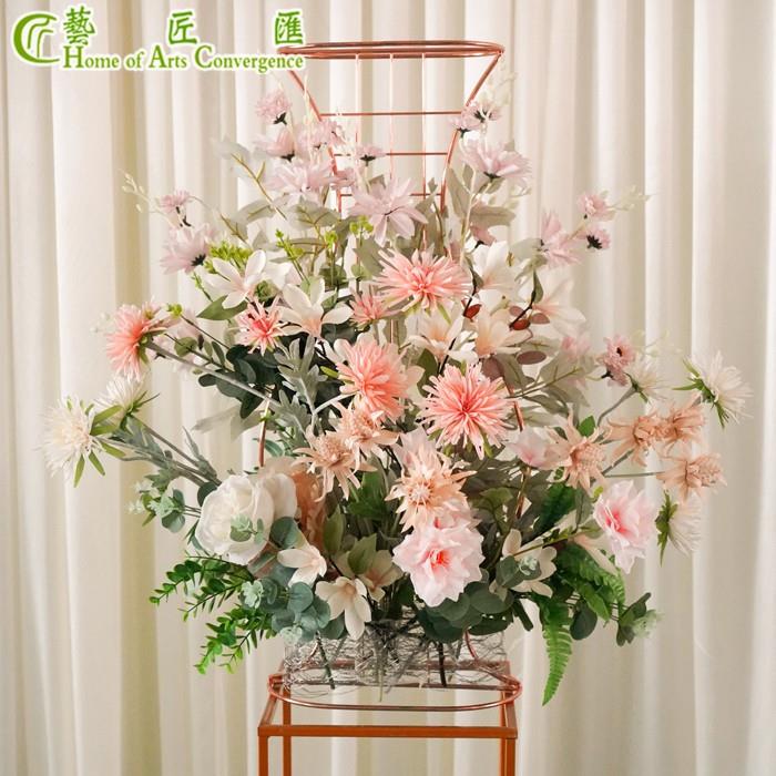 Artificial Flowers Bouquet Fake Plants